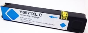 Compatible HP 971XL Cyan High Capacity Ink Cartridge (CN626AE)